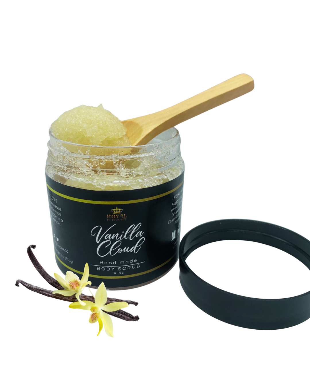Vanilla Cloud Body Scrub